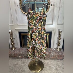 NWT‎ Earthbound XXL Boho Paisley Hi-Low Romper Dress Festival Vibe Jumper